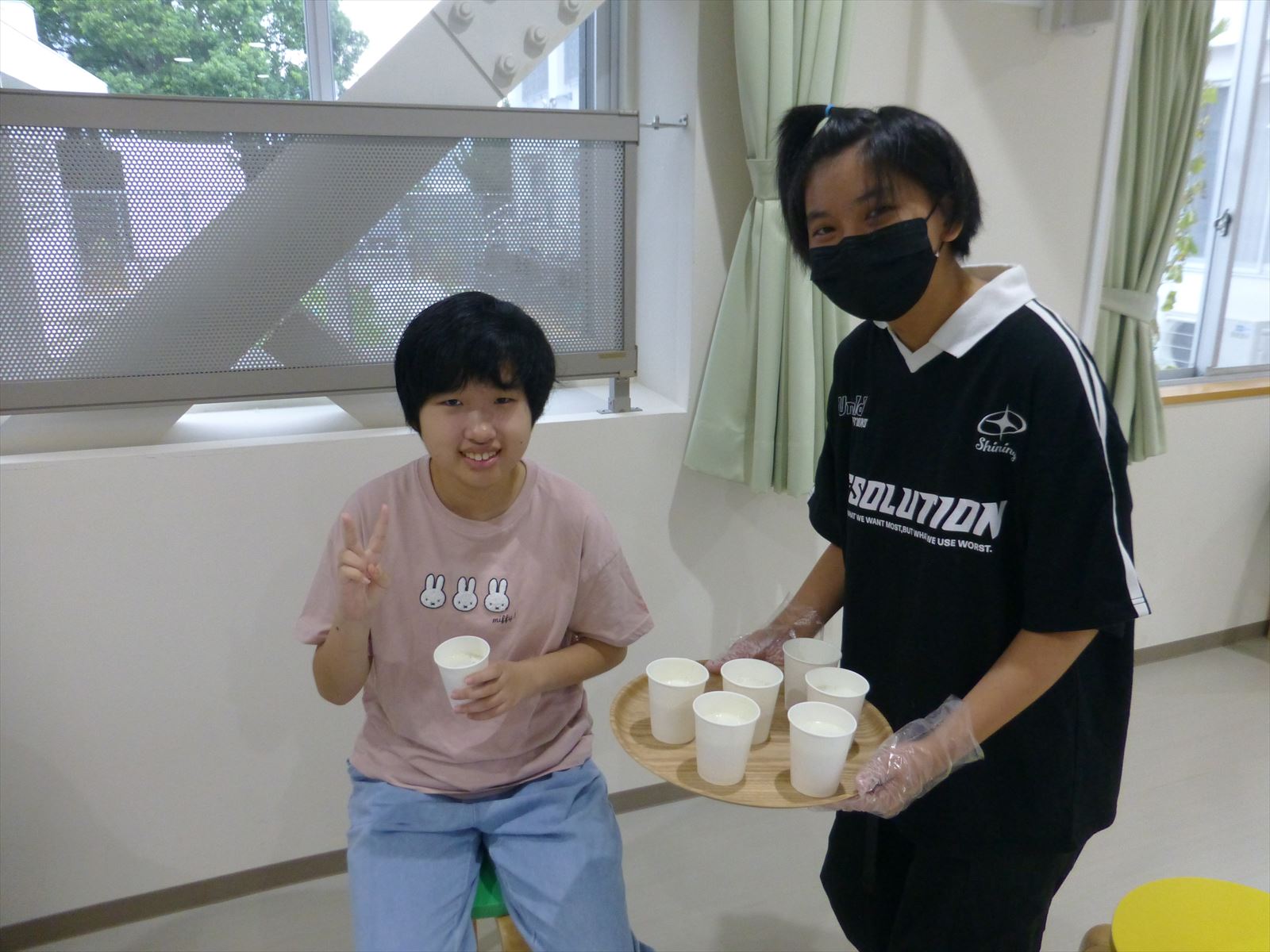 0827ミニ行事 かき氷 (13)