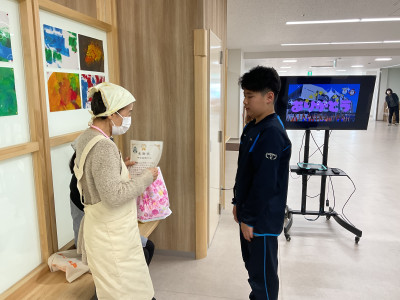 ボランティアさん感謝状